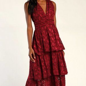 Red Wine Lulu's Dress